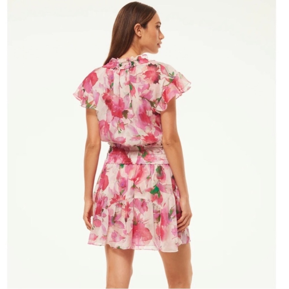 MISA Los Angeles Natalia Dress in Garden Fuchsia - M - Picture 3 of 16
